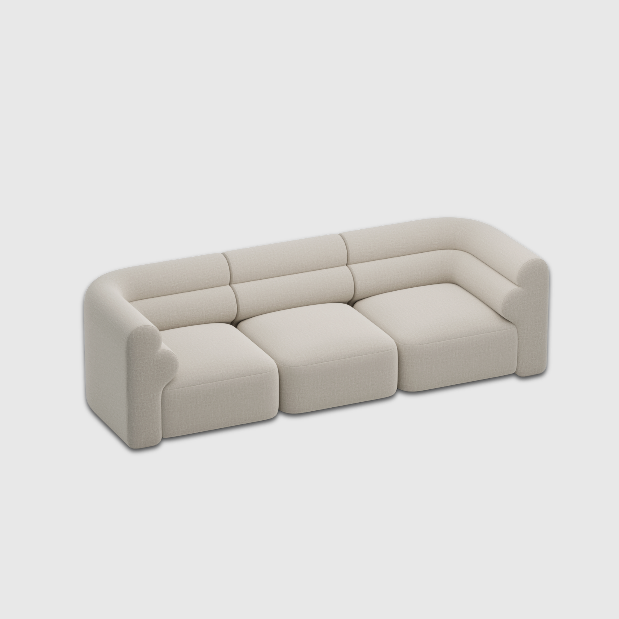 Loaf Modular Sofa - 3 Seater