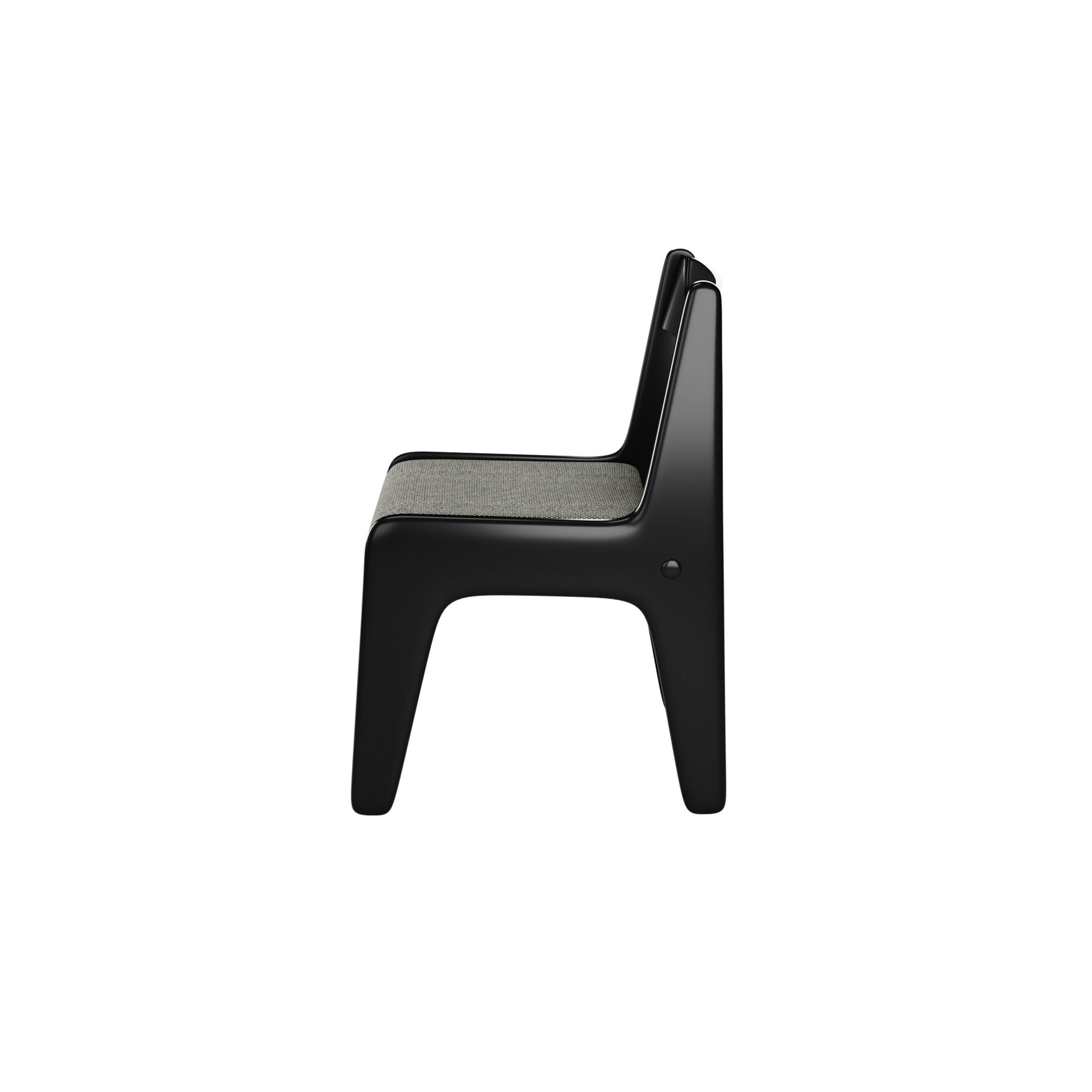 New Piece_Papa_DouDou Dining Chair_Black_Dining Chair_2