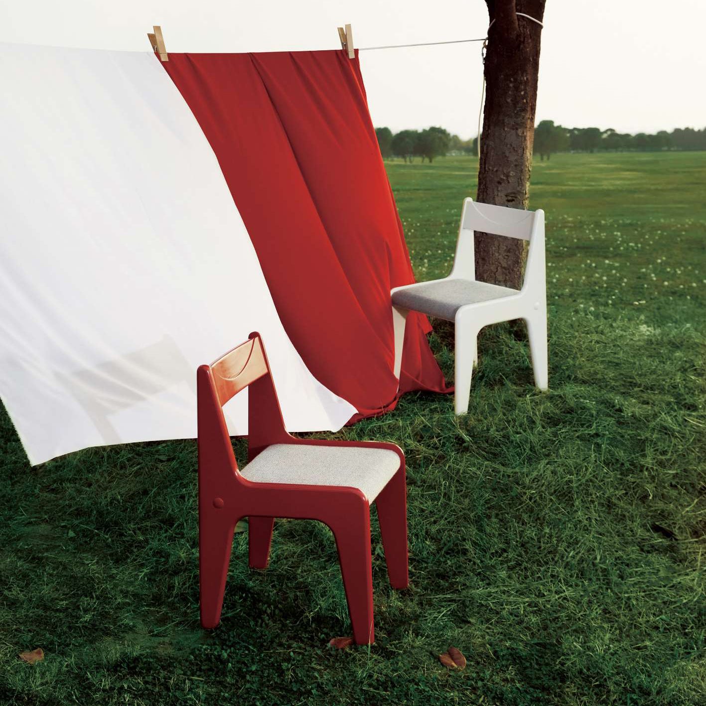New Piece_Papa_DouDou Dining Chair_Red_Dining Chair_3