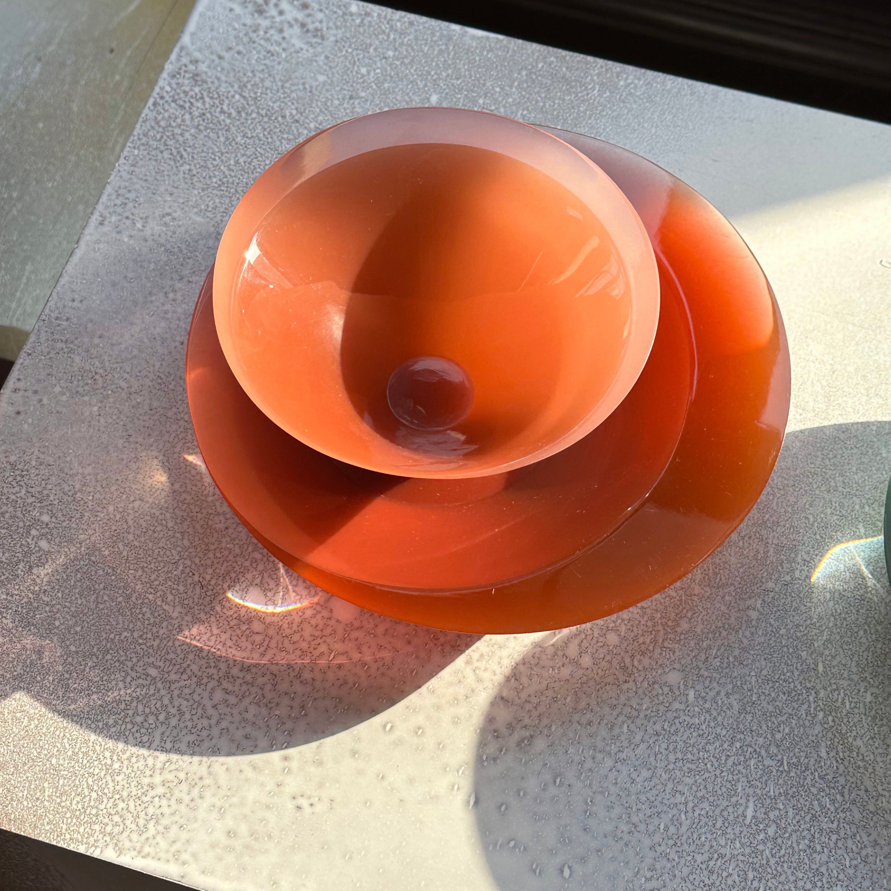 New Piece_Place in place_O bowl_Garnet_Carnelian_Tableware_Decorative Objects_1