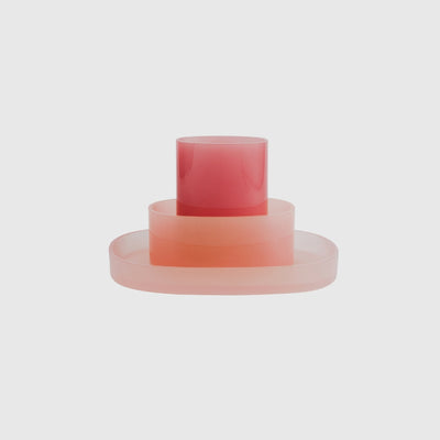 Treble Table Set - Raspberry