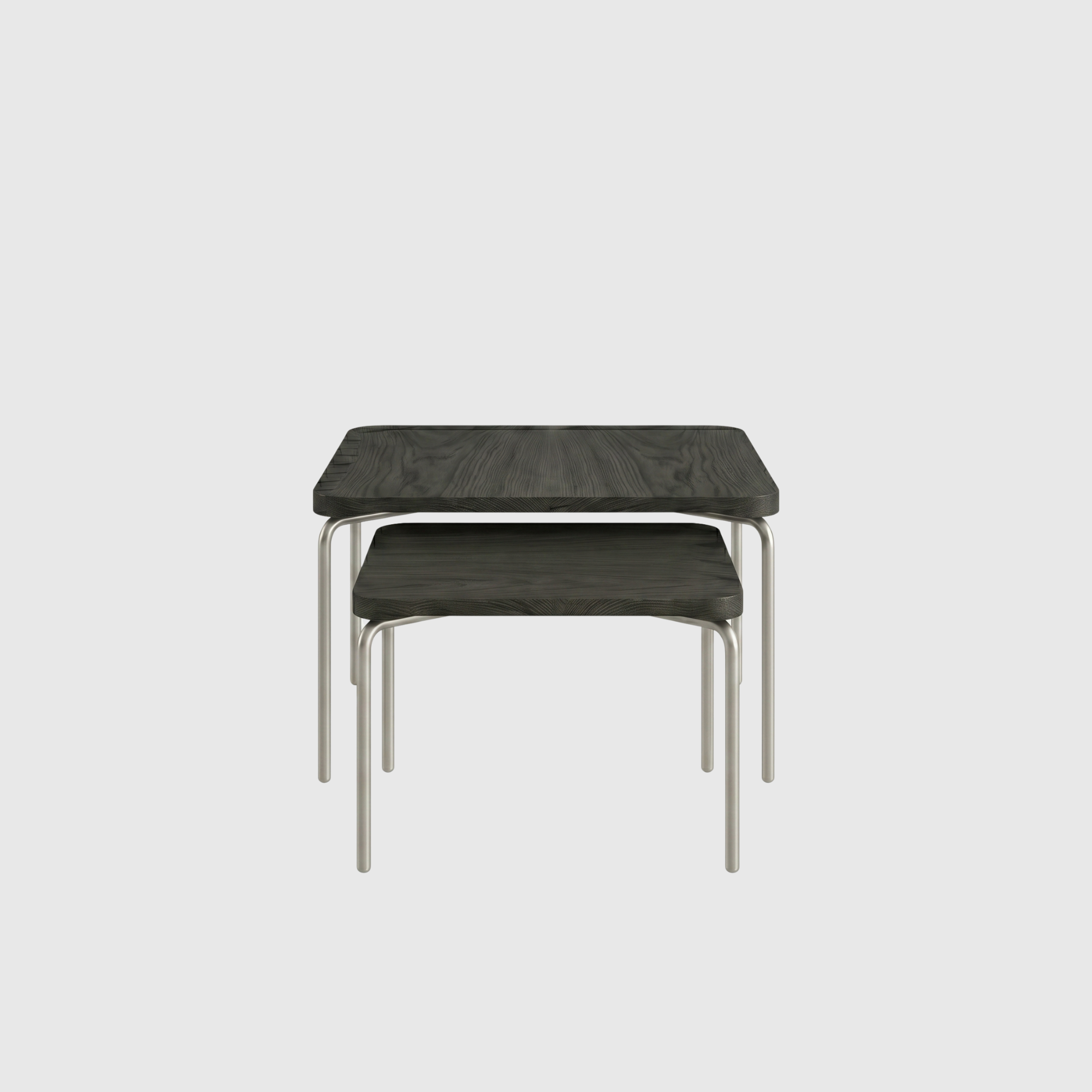 Zhe Nesting Coffee Table - Black Oak