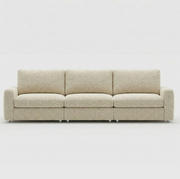 New Piece Ode Sofa 3 Seater Sofa in Marine, Sepia and Bone upholstery finishes