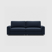 New Piece Ode Sofa 2 Seater in Marine, Sepia and Bone upholstery finishes