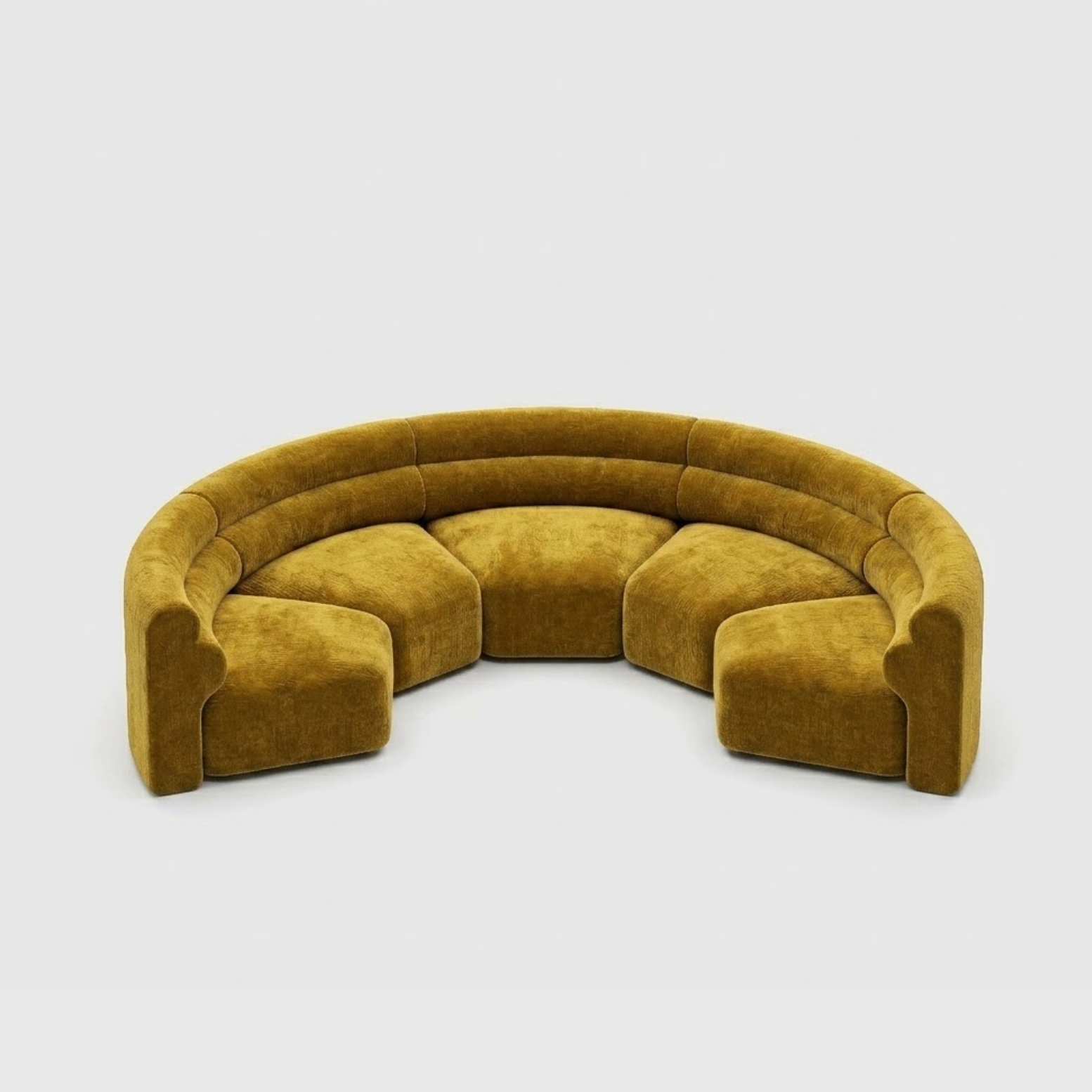 Loaf Modular Sofa - 5 Piece Full-Curve