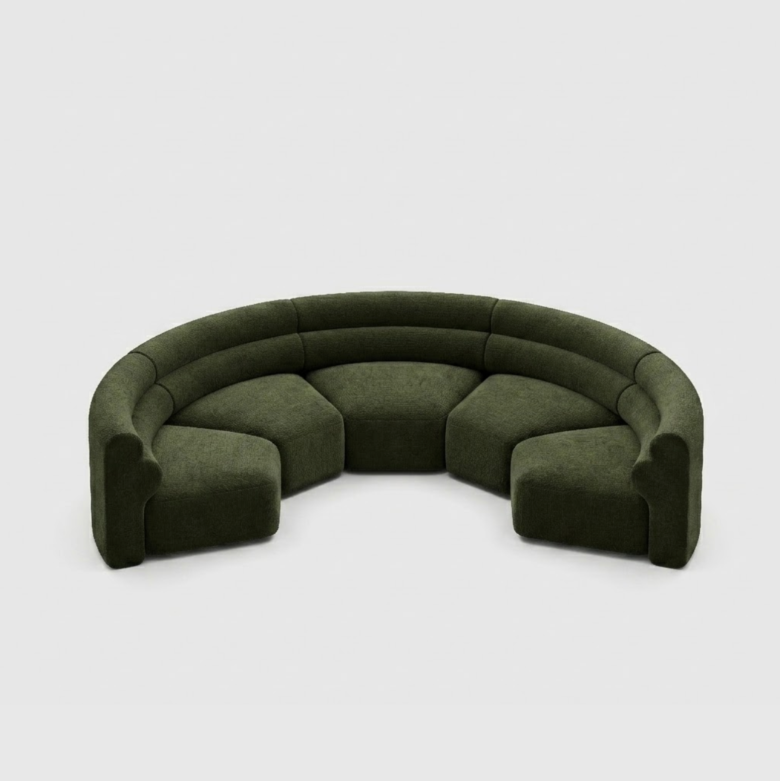 Loaf Modular Sofa - 5 Piece Full-Curve