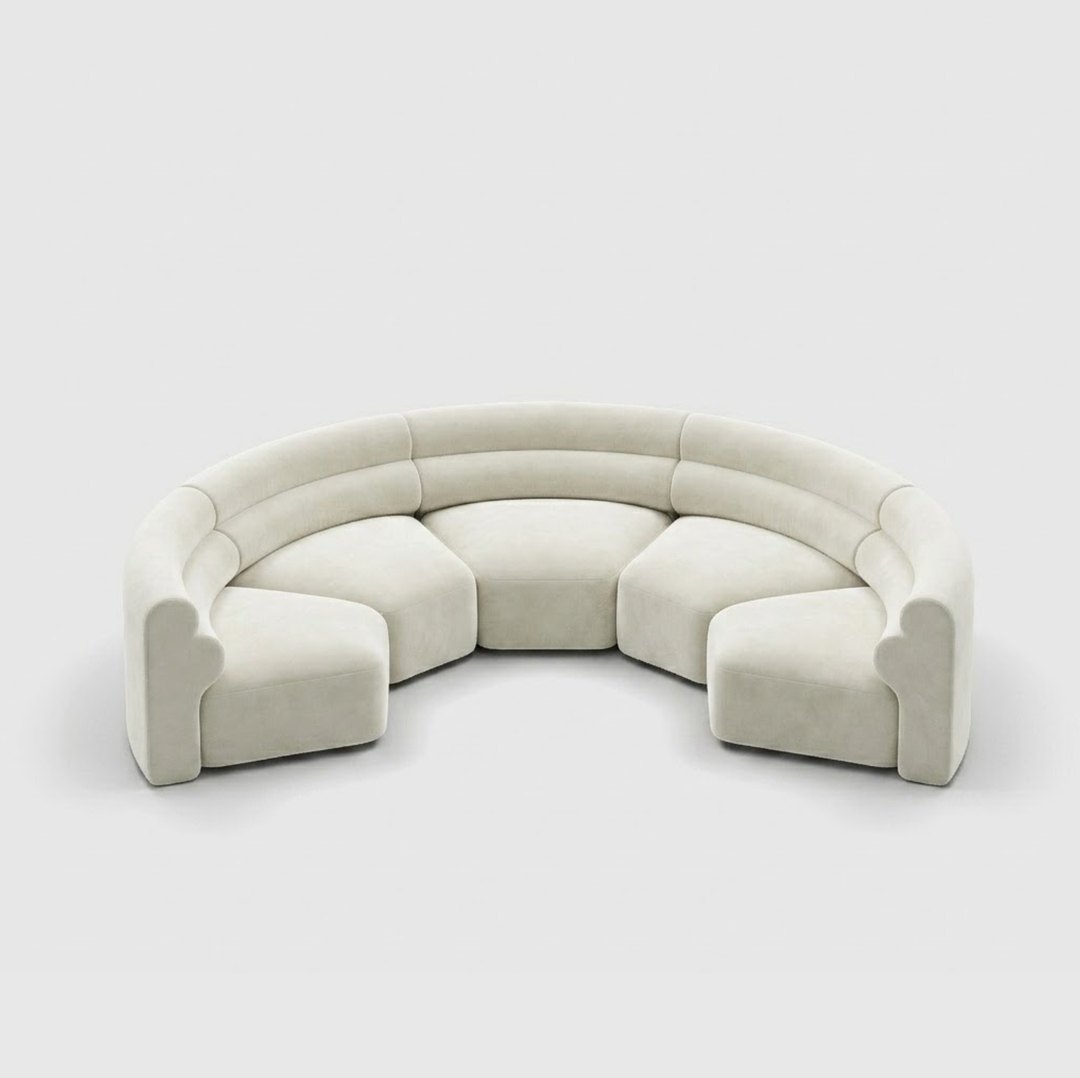 Loaf Modular Sofa - 5 Piece Full-Curve