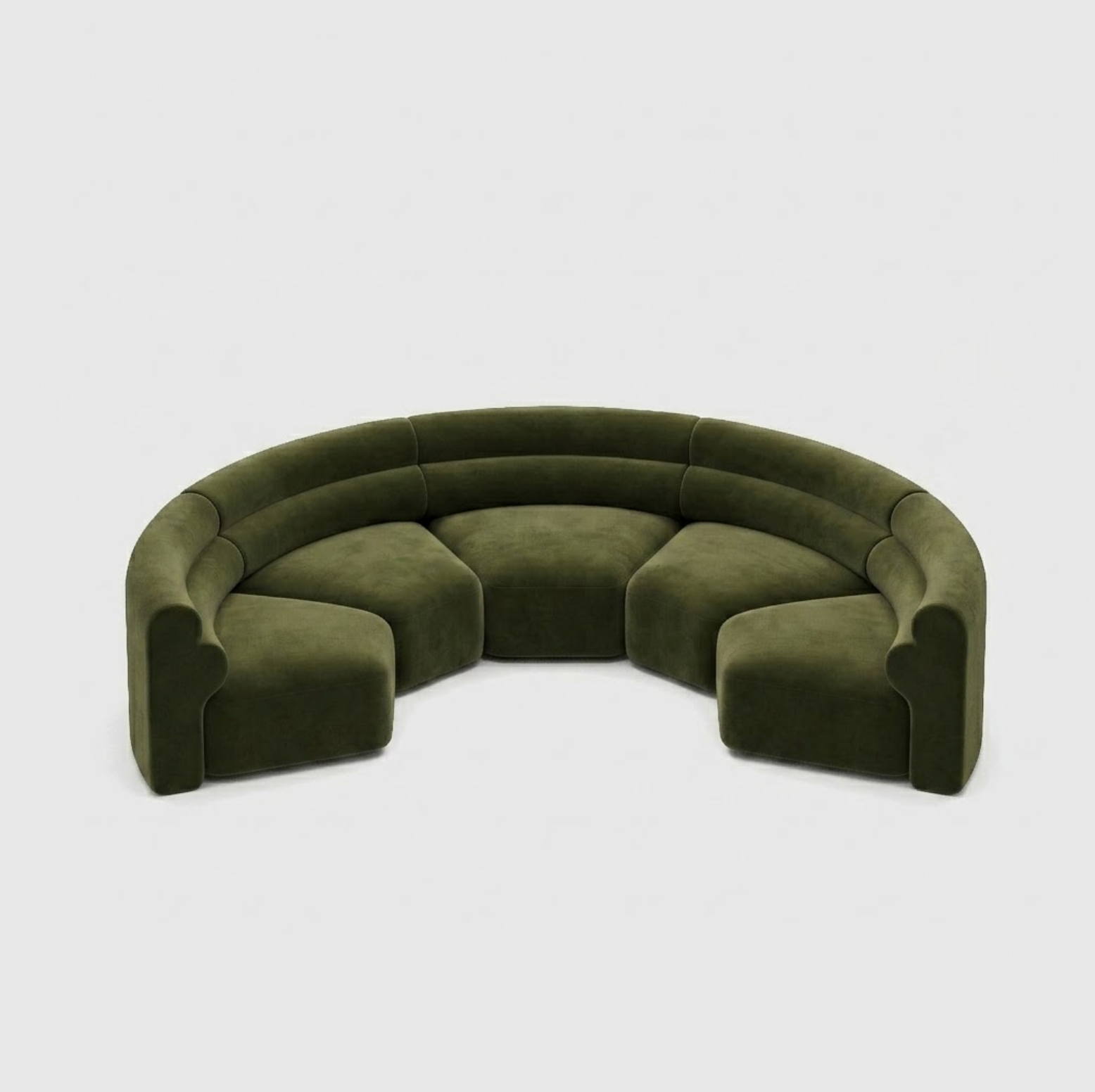 Loaf Modular Sofa - 5 Piece Full-Curve