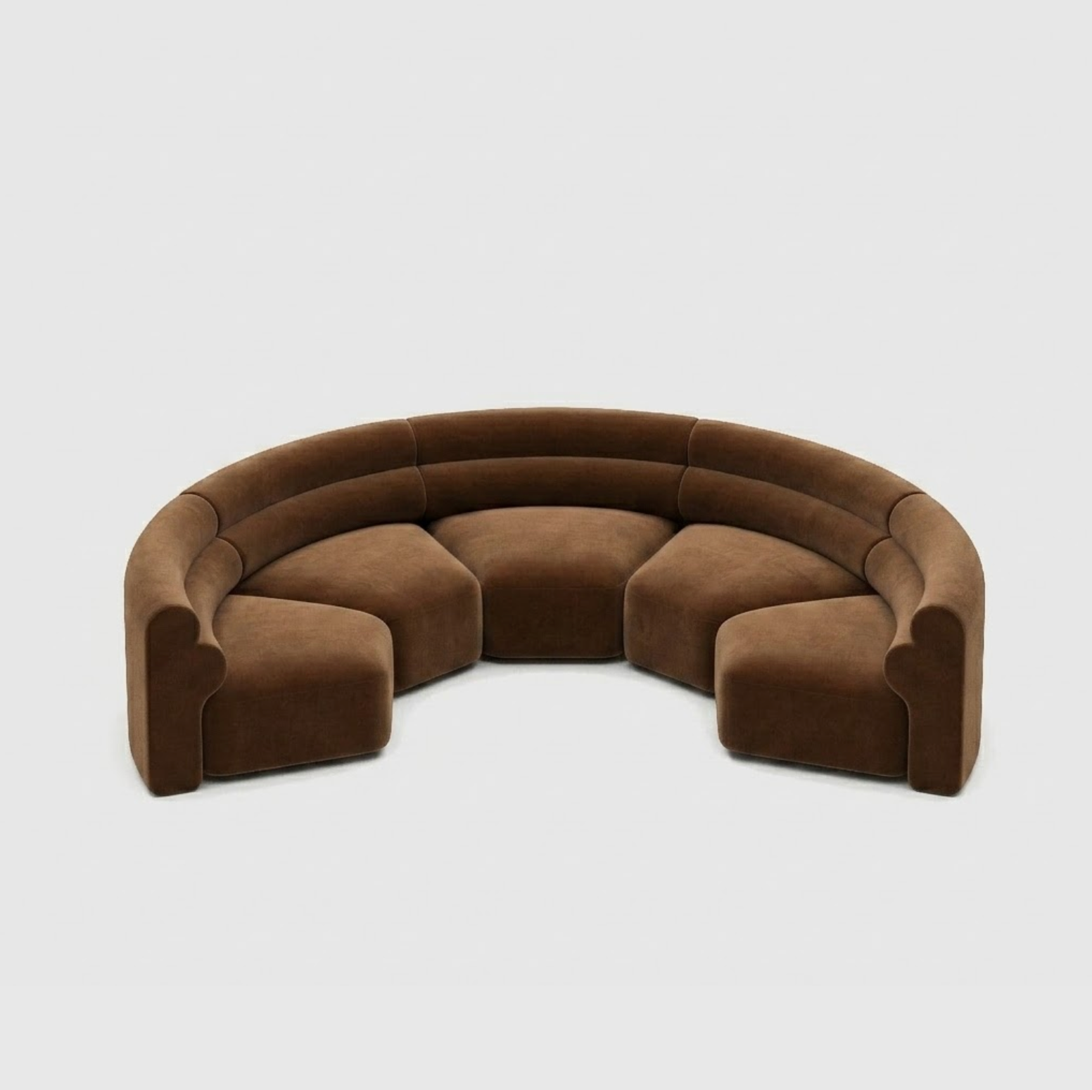 Loaf Modular Sofa - 5 Piece Full-Curve