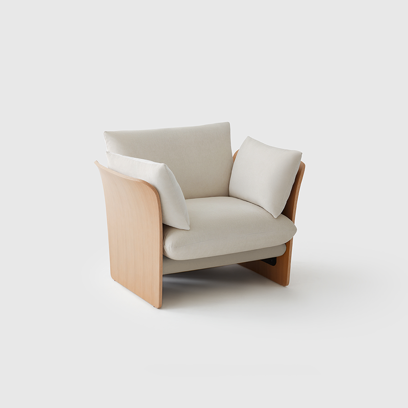 Blossom Armchair Timber (Sample)