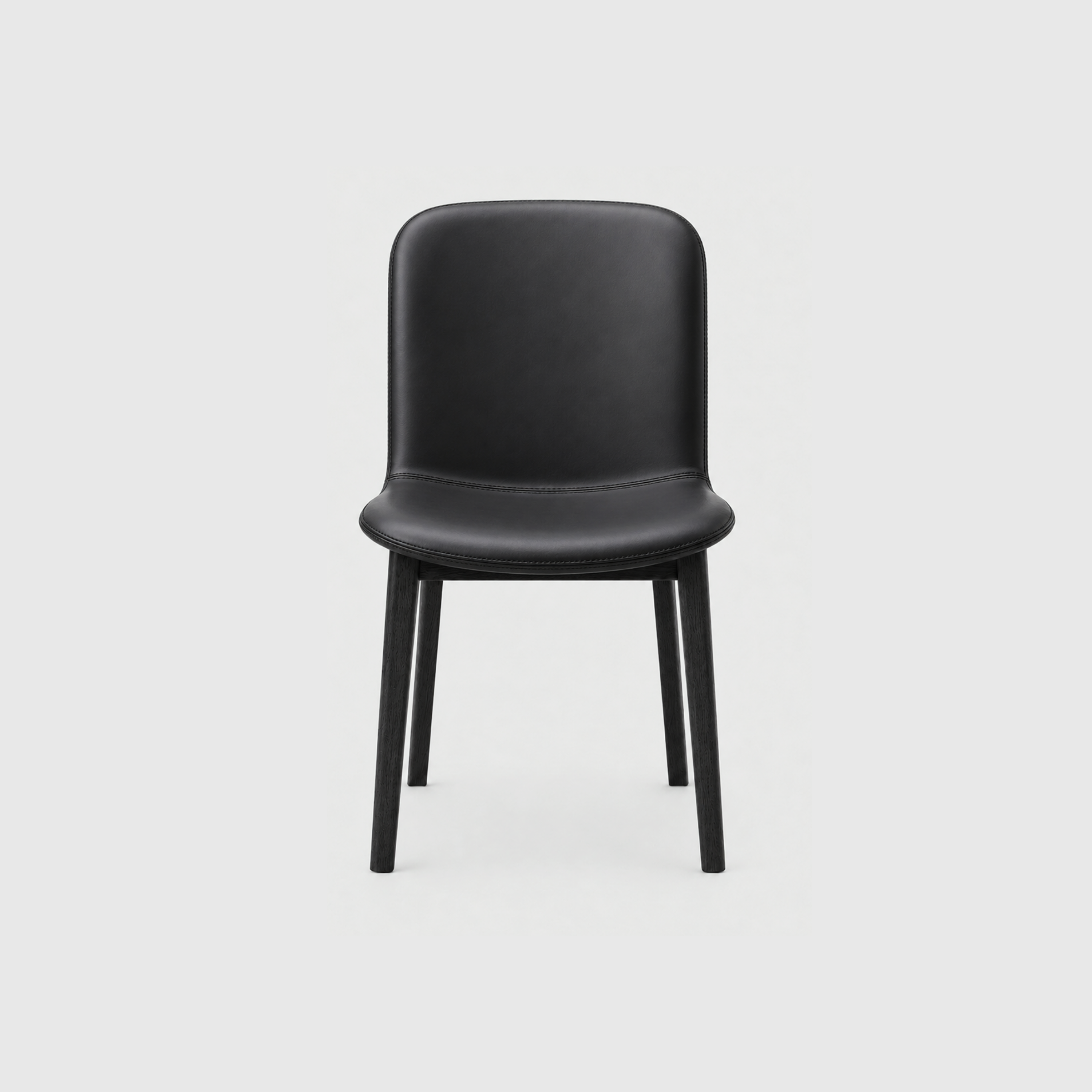 Ann Dining Chair - Black Timber