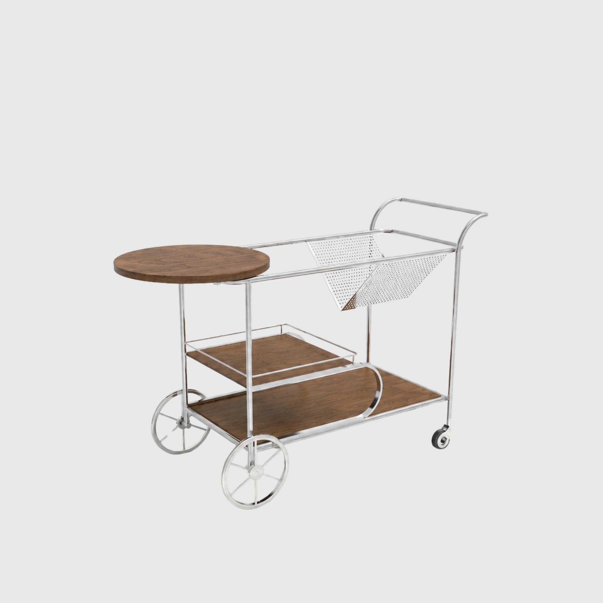 10PM Cart - Walnut