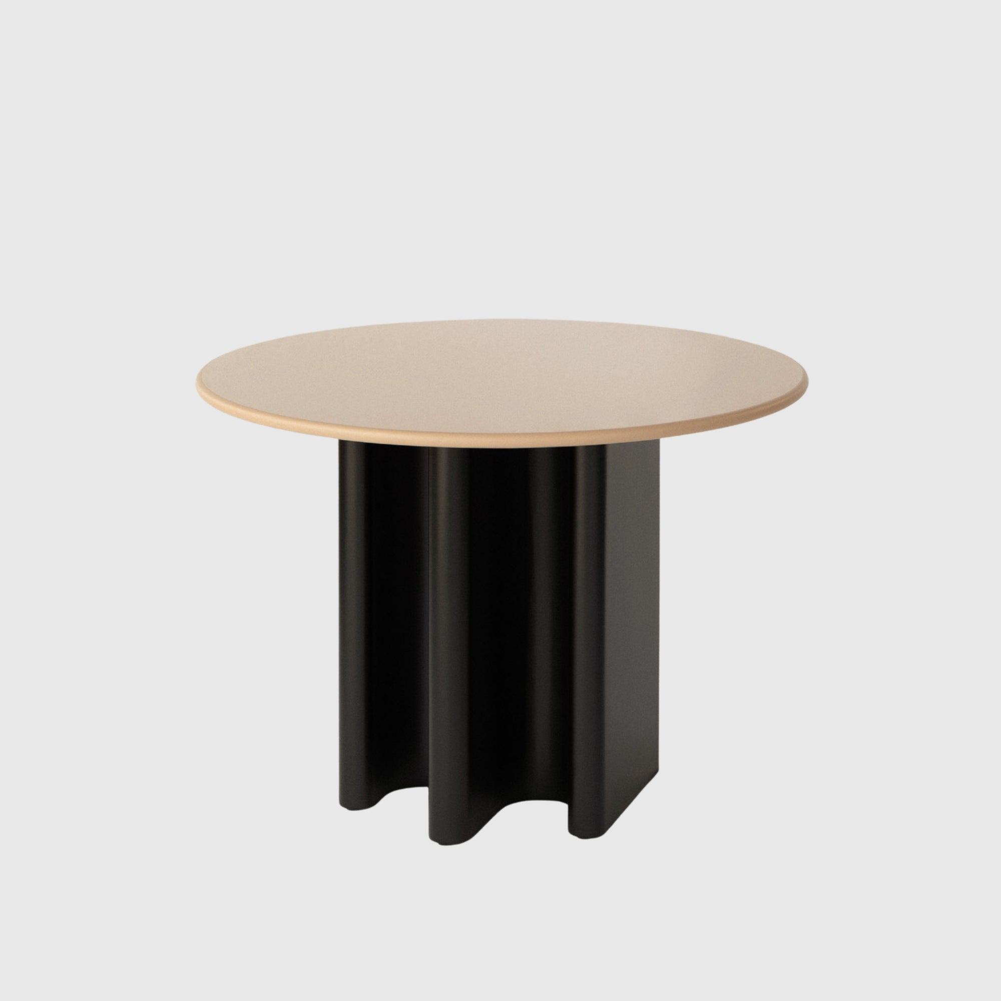 Flow Table - Toffee & Black