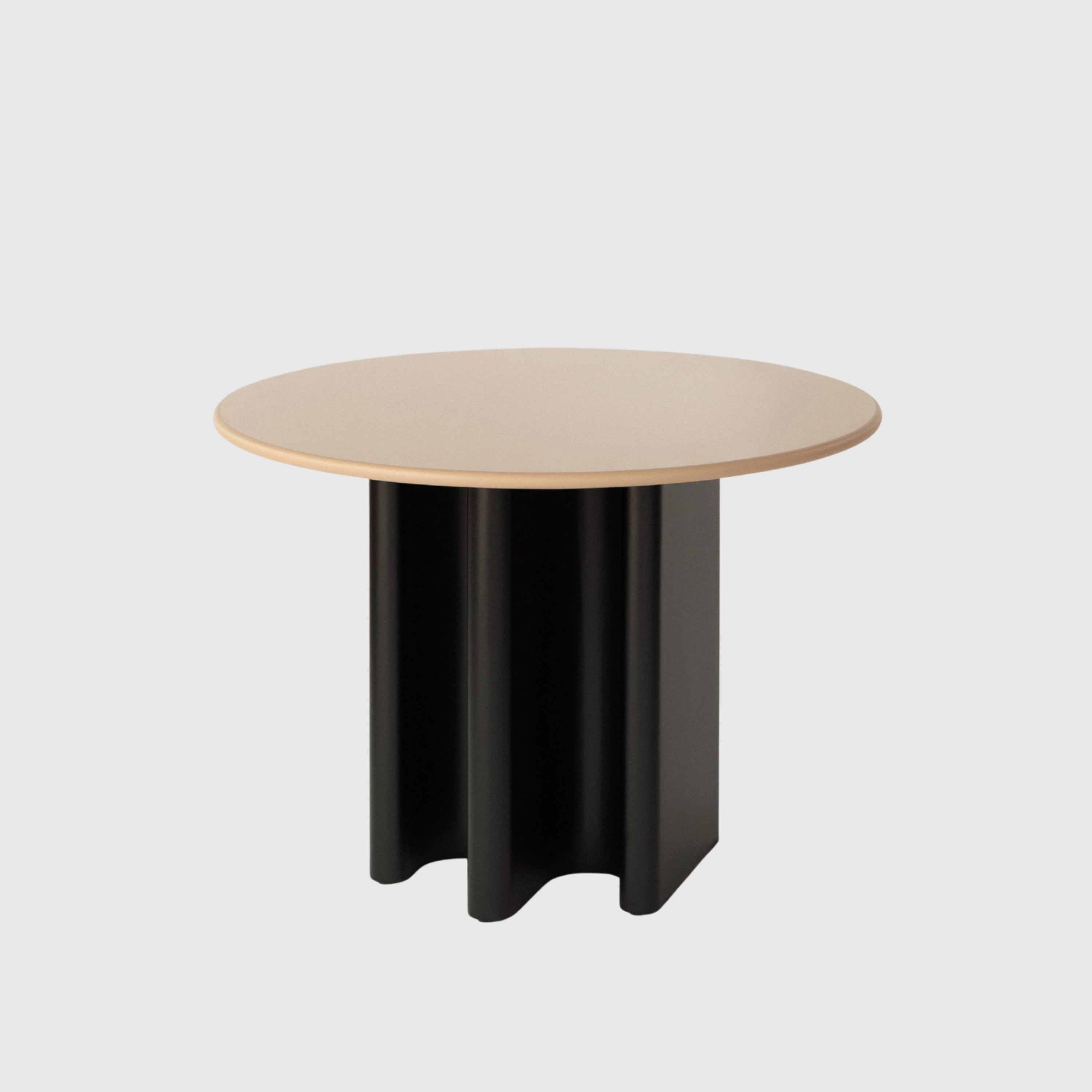 Flow Table - Toffee & Black