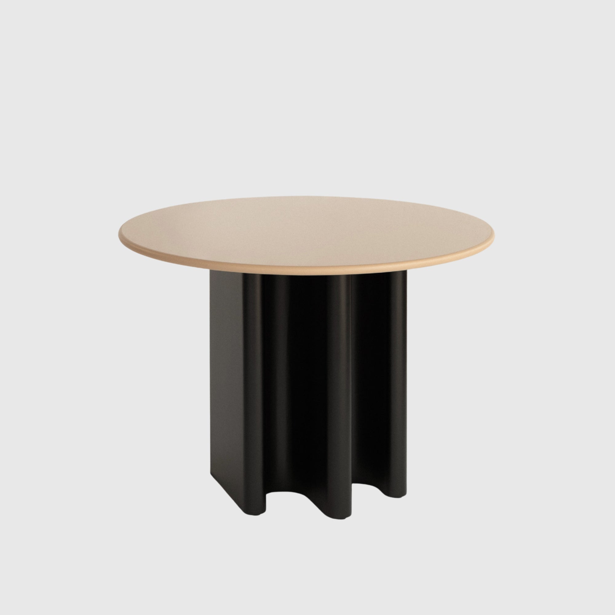 Flow Table - Toffee & Black