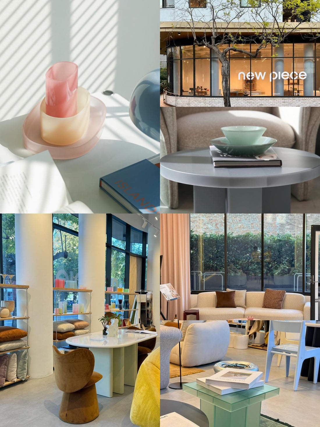 New Piece showroom collage by dorisssxf