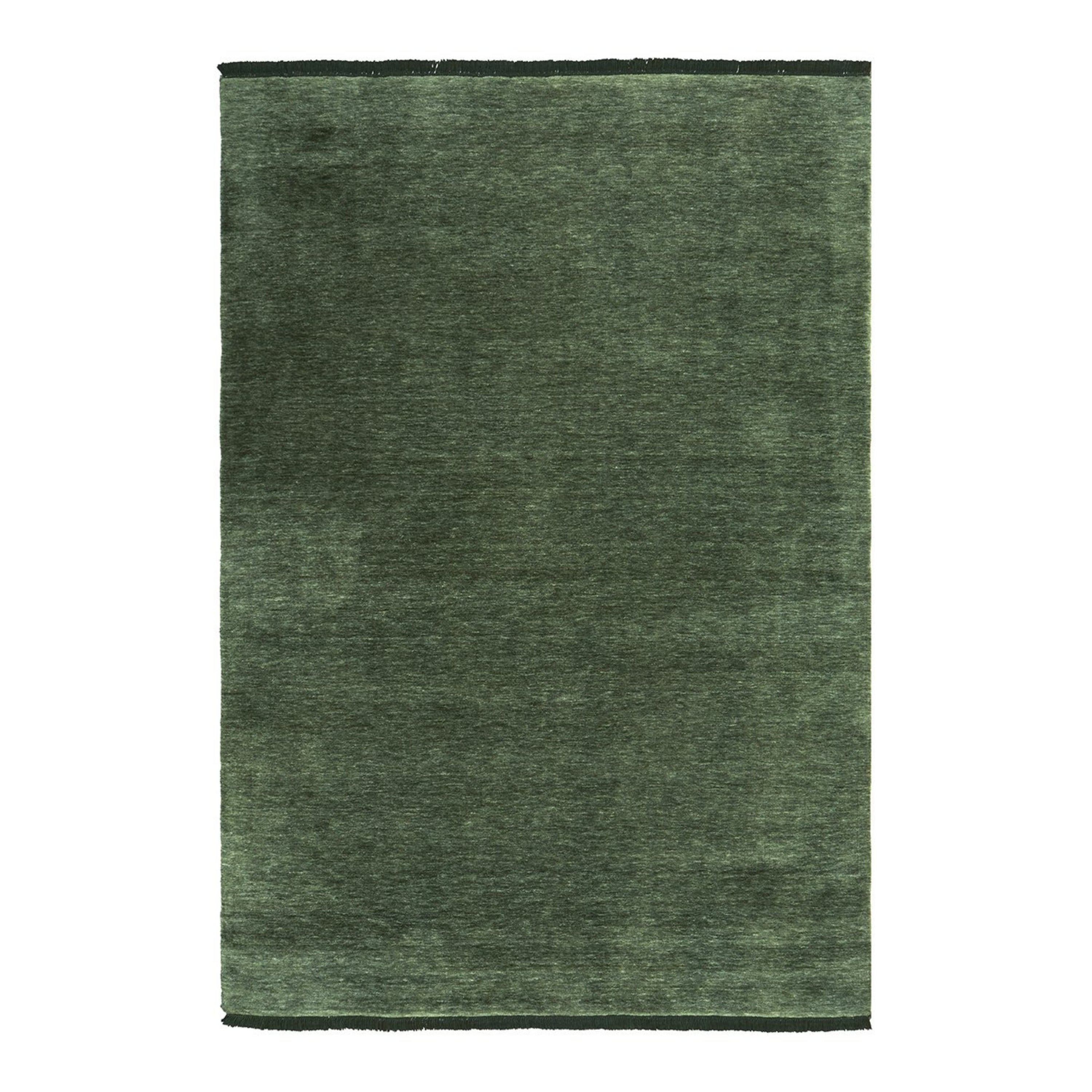 Conscious Loom Rug - Forest Green